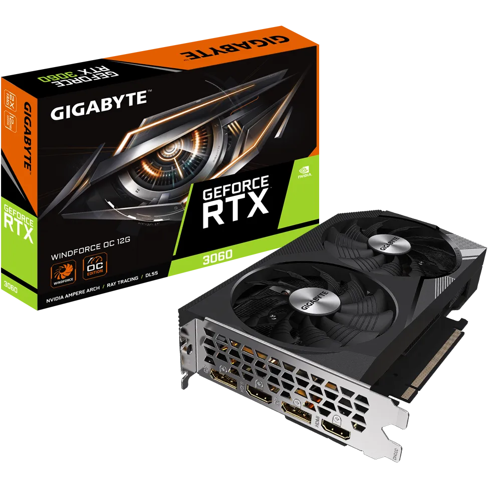Gigabyte NVIDIA RTX 3060 12GB Ventus 2X OC