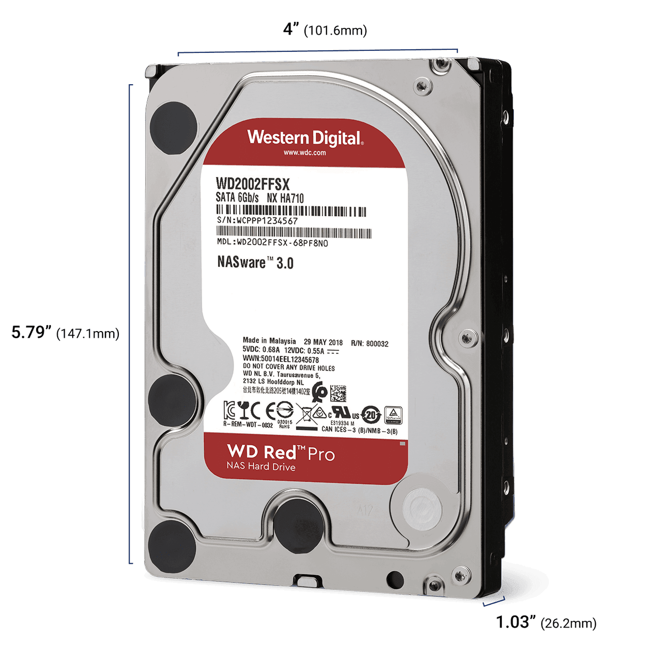 Western Digital Red 4TB HDD